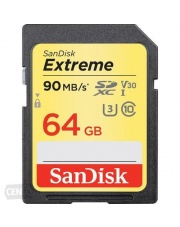 SanDisk Extreme SDHC/SDXC 64GB 150/60 MB/s V30 UHS-I U3