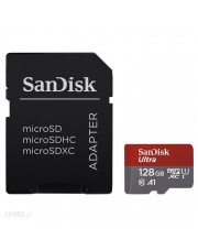 Sandisk microSDHC 128 GB ULTRA 100MB/s C10, A1 + adapter SD