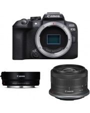 Canon EOS R10 body + RF-S 18-45 mm f/4.5-6.3 + adapter