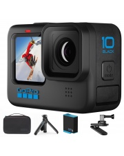 GOPRO HERO10 Black + Zestaw akcesoriów Hard Bundle