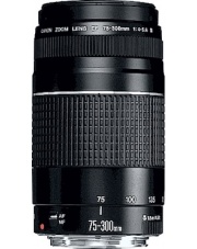 Canon EF 75-300 mm f/4-5.6 III + UV 58 mm GRATIS